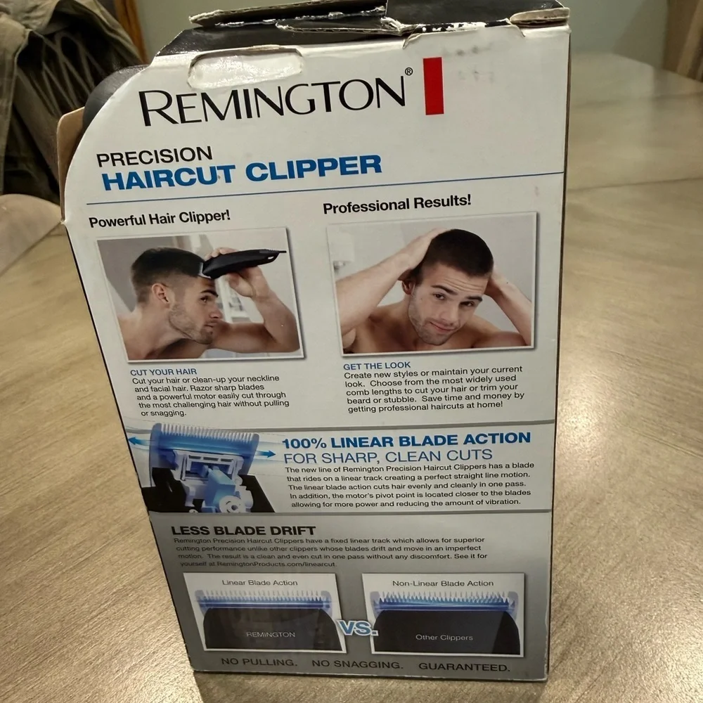Precision Haircut Clipper 22 Piece Kit Storage Case 100% Linear Blade Action